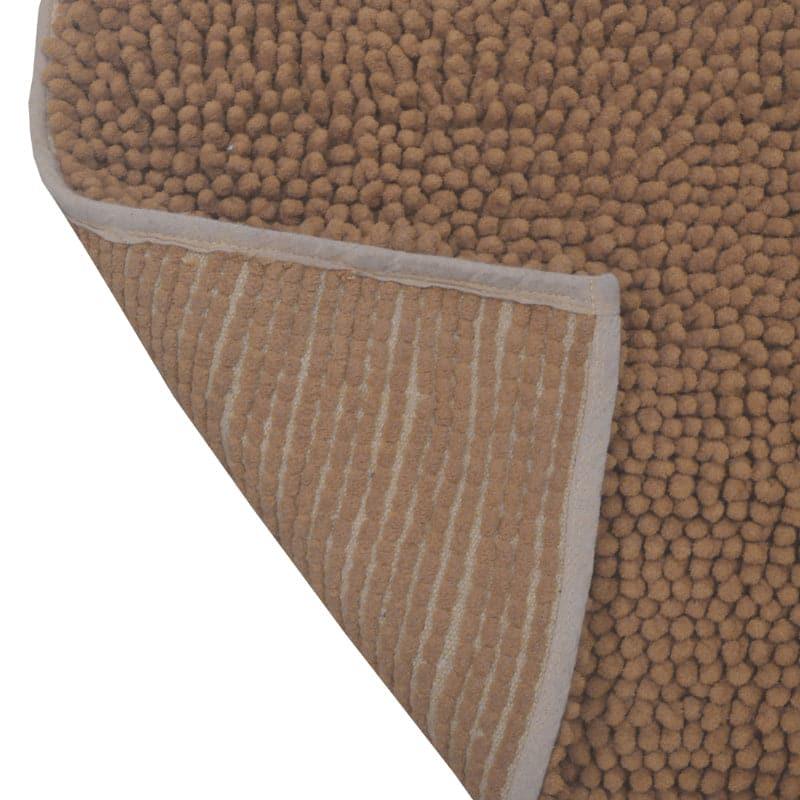 Buy Zora Anti Slip Bathmat (Blue & Brown) - Set Of Two Bath Mats from Vaaree