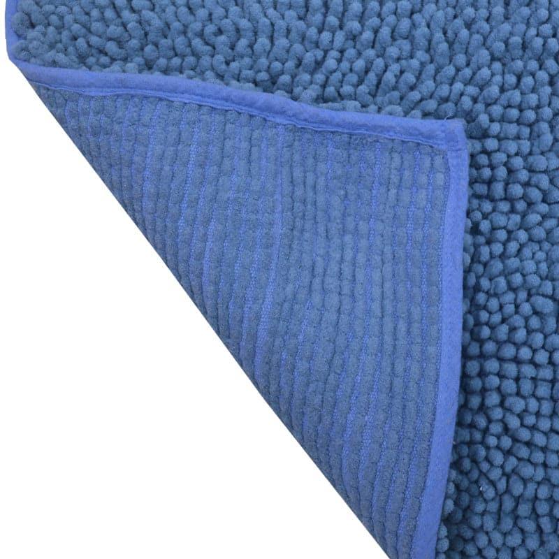 Buy Zora Anti Slip Bathmat (Blue & Lilac) - Set Of Two Bath Mats from Vaaree