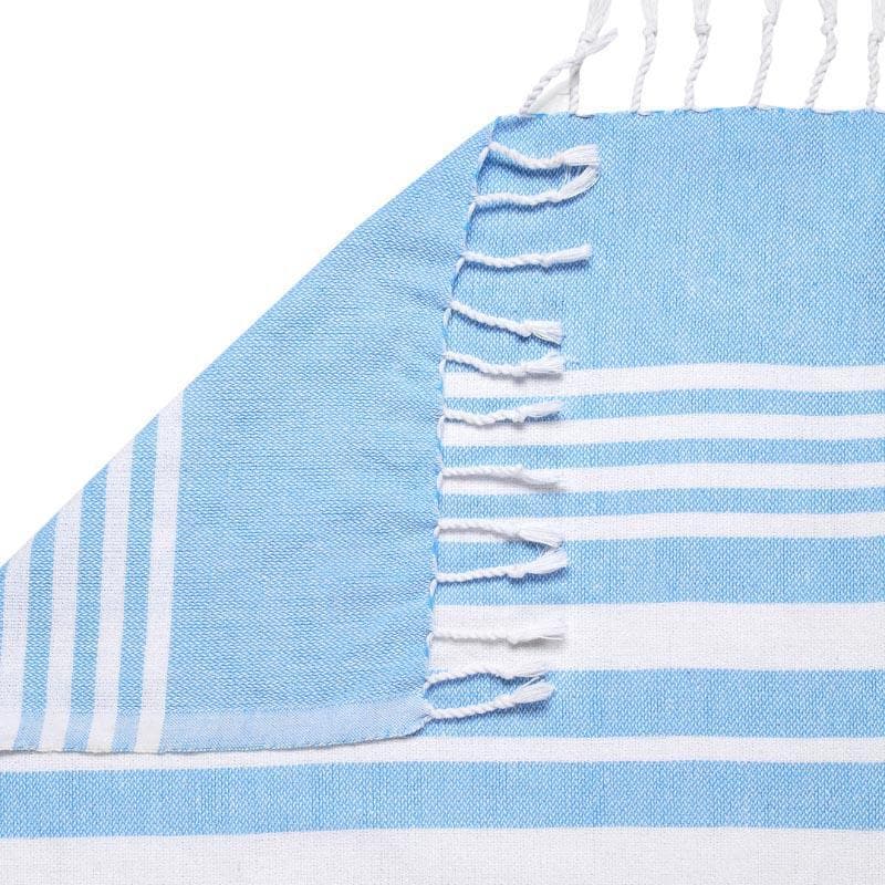 Buy Blue Cozy Wrap Bath Towels - Set Of Three Bath Towels from Vaaree