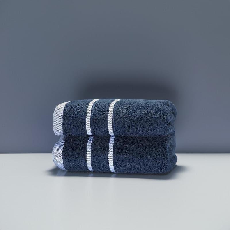 Buy Blue Oh-so-soft Bath Towel Bath Towels from Vaaree