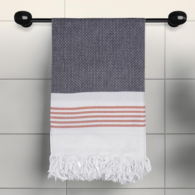 Bath Towels - Cosy Kotty Bath Towel - Steel