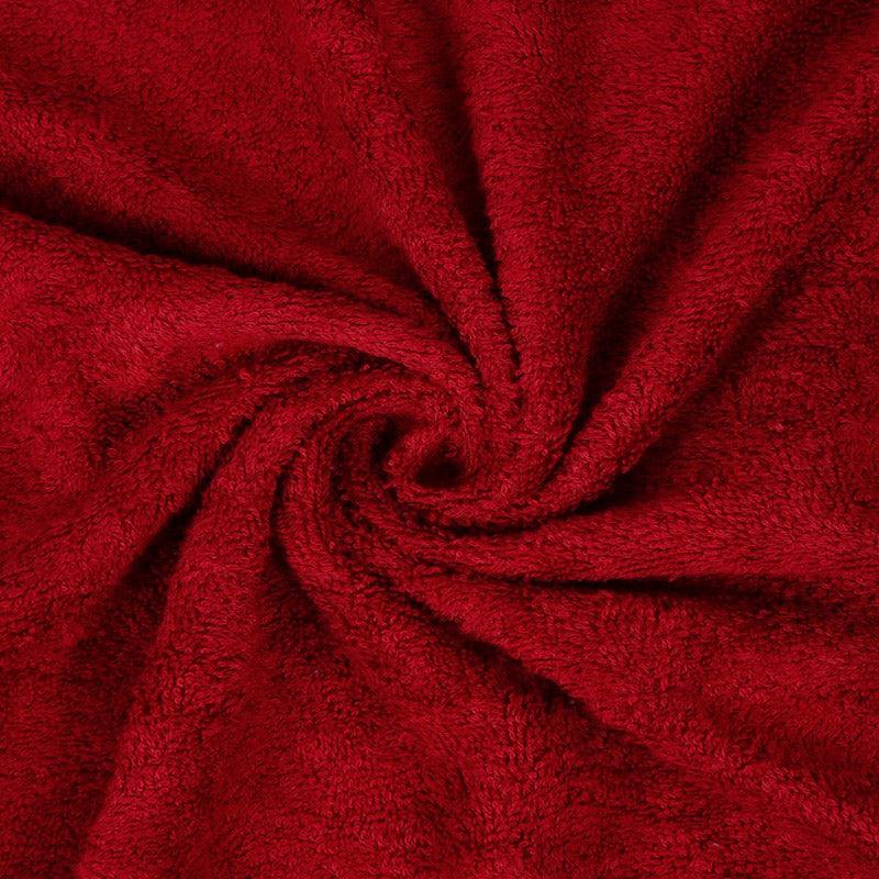 Buy Dreamo Bamboo Bath Towel - Red Bath Towels from Vaaree