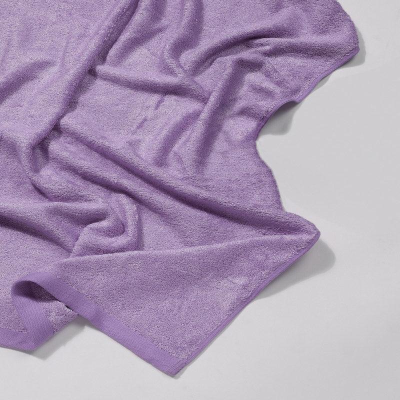 Buy Dreamo Bamboo Bath Towel - Violet Bath Towels from Vaaree