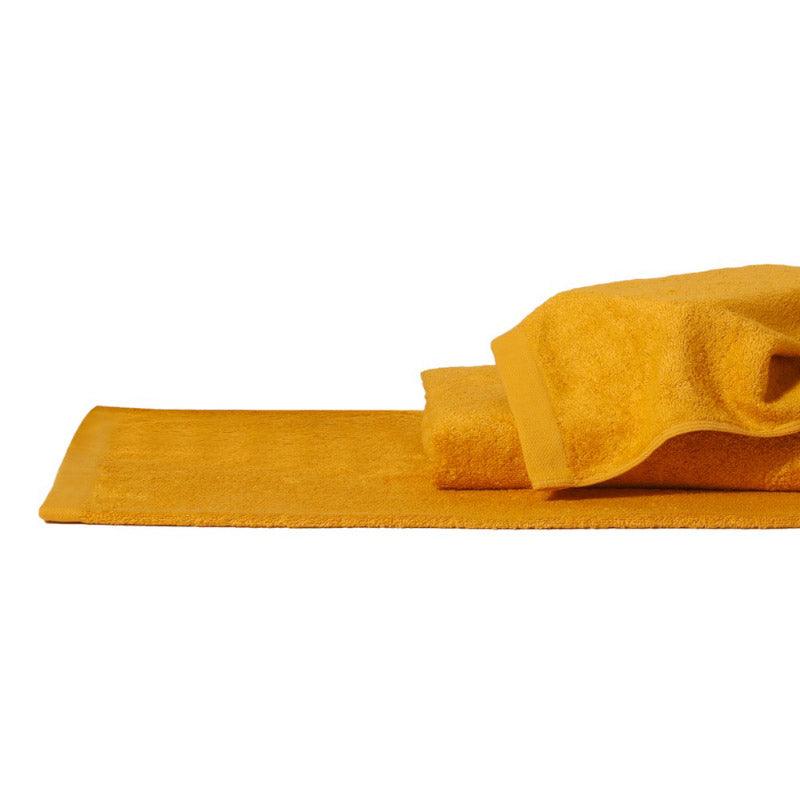 Buy Dreamo Bamboo Bath Towel - Ochre Bath Towels from Vaaree