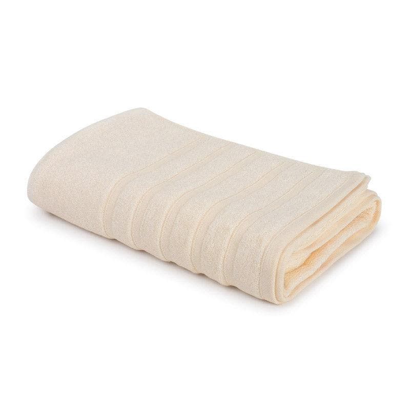 Buy Drip Dry Bath Towel (Beige & Cream) - Set Of Two Bath Towels from Vaaree