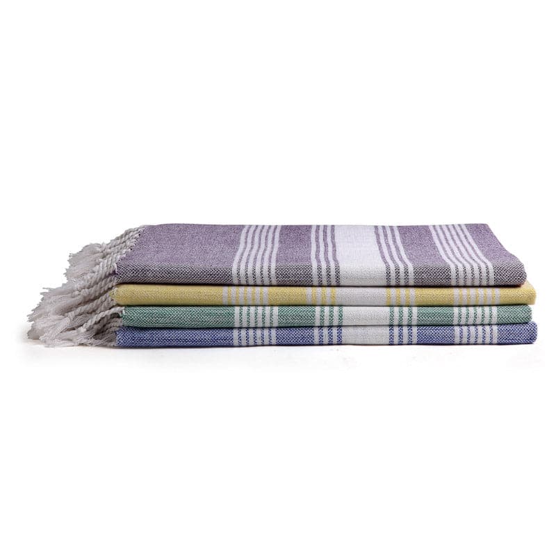 Buy Elodie Bath Towel - Set Of Four Bath Towels from Vaaree