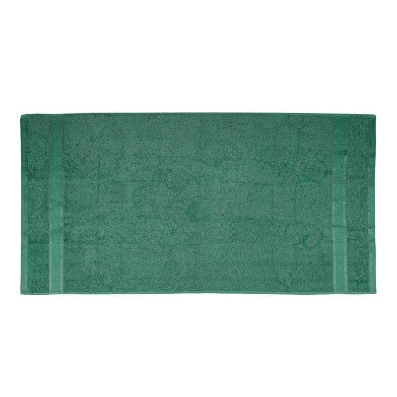 Buy Emerie Bath Towel (Green) - Set Of Four Bath Towels from Vaaree