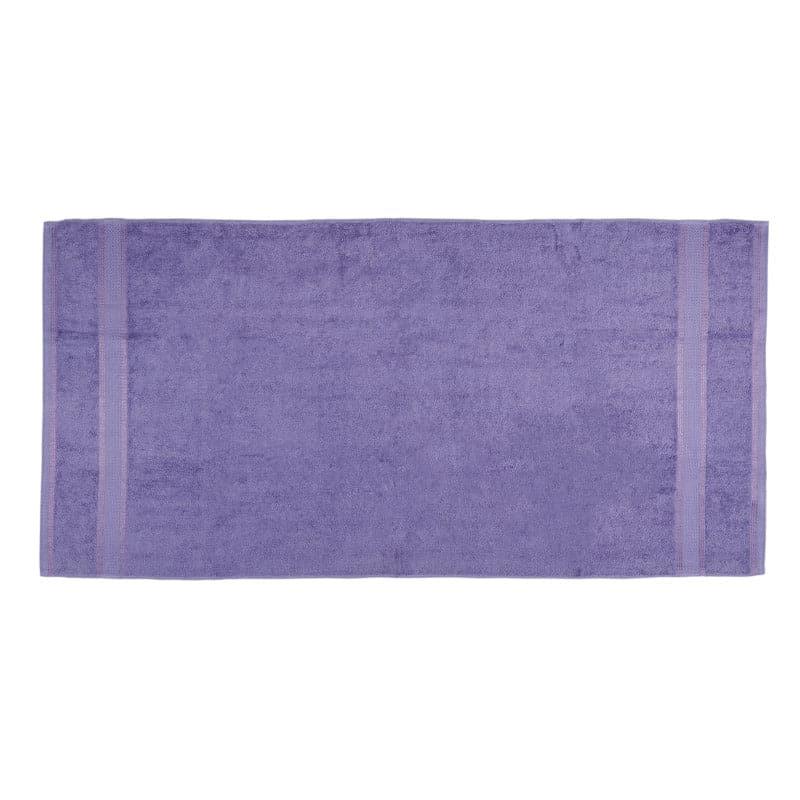 Buy Emerie Bath Towel (Purple) - Set Of Four Bath Towels from Vaaree