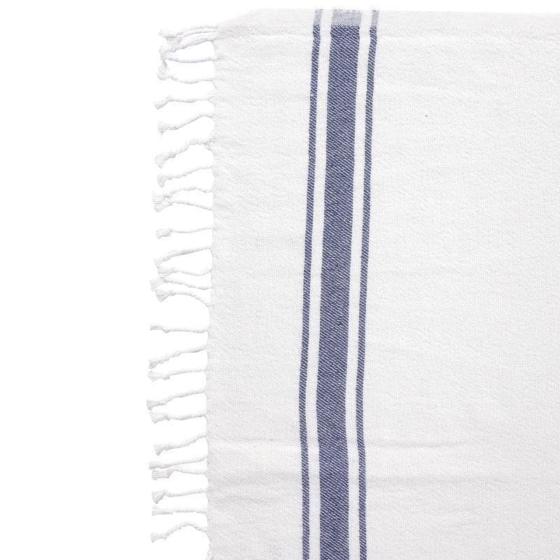 Buy Fresh Breeze Bath Towel (Blue) - Set Of Four Bath Towels from Vaaree