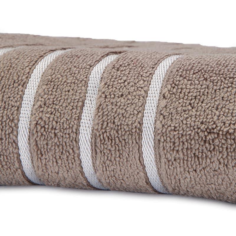 Buy Hue Haven Bath Towel - Beige Bath Towels from Vaaree