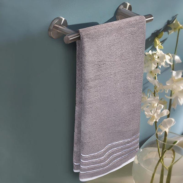 Buy Hue Haven Bath Towel - Grey Bath Towels from Vaaree