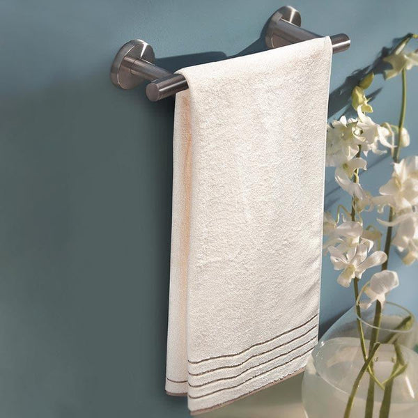 Buy Hue Haven Bath Towel - Ivory Bath Towels from Vaaree