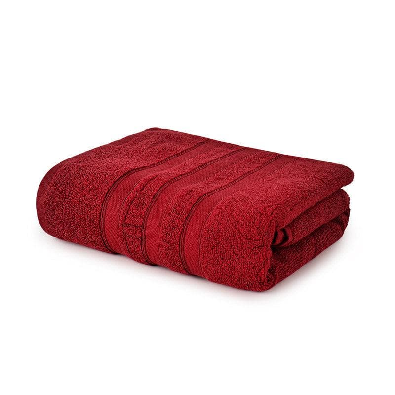 Buy Hydro Glee Bath Towel Red Bath Towels from Vaaree