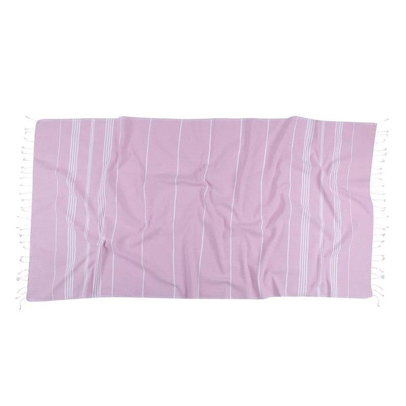 Buy Luxe Linen Bath Towel - Pink Bath Towels from Vaaree