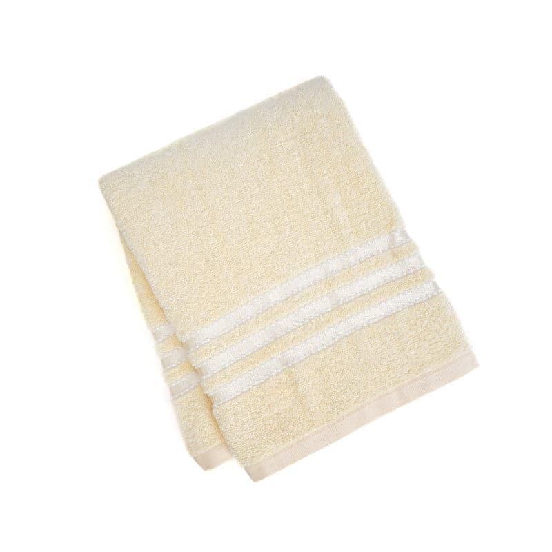 Buy Micro Cotton LuxeDry Comfort Solid Bath Towel - Beige Bath Towels from Vaaree