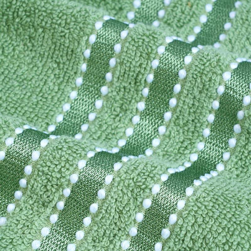 Buy Micro Cotton LuxeDry Comfort Solid Bath Towel - Green Bath Towels from Vaaree