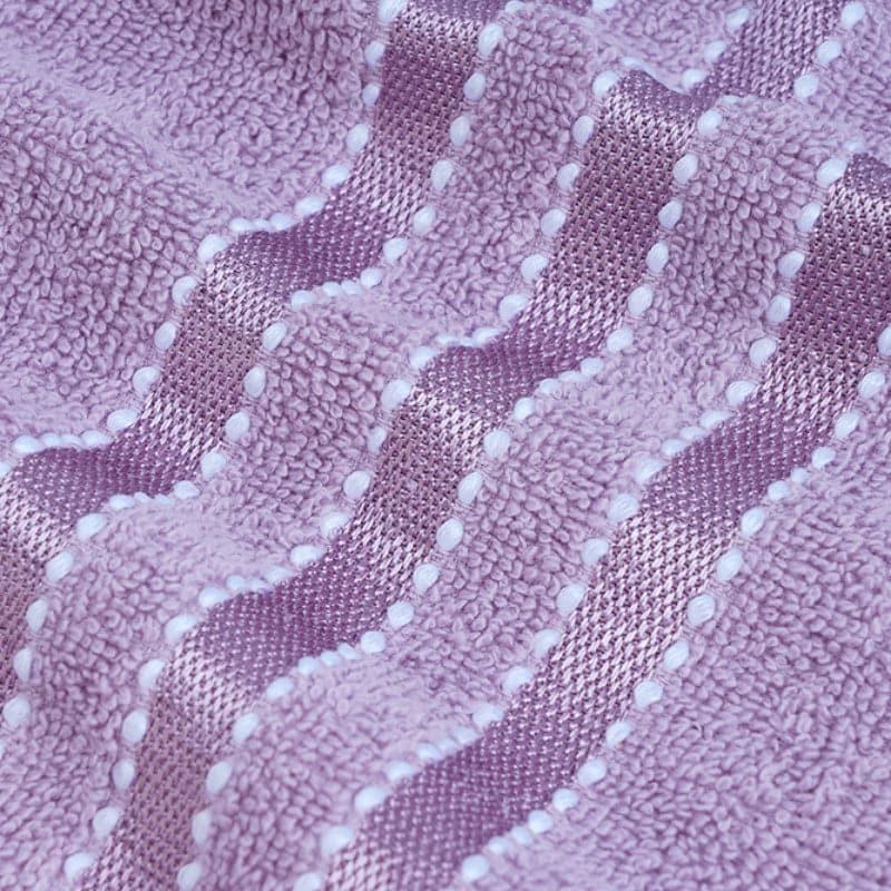 Buy Micro Cotton LuxeDry Comfort Solid Bath Towel - Purple Bath Towels from Vaaree