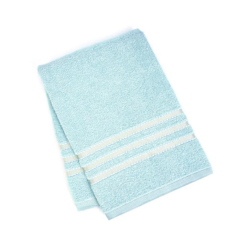 Buy Micro Cotton LuxeDry Comfort Solid Bath Towel - Sea Blue Bath Towels from Vaaree