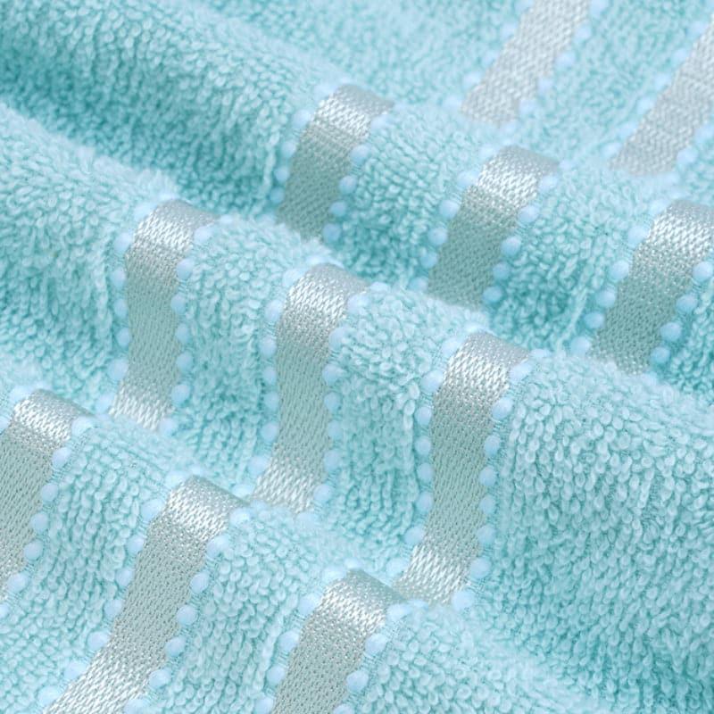 Buy Micro Cotton LuxeDry Comfort Solid Bath Towel - Sea Blue Bath Towels from Vaaree