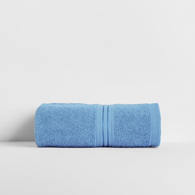 Buy Micro Cotton LuxeDry Solid Bath Towel - Blue Bath Towels from Vaaree