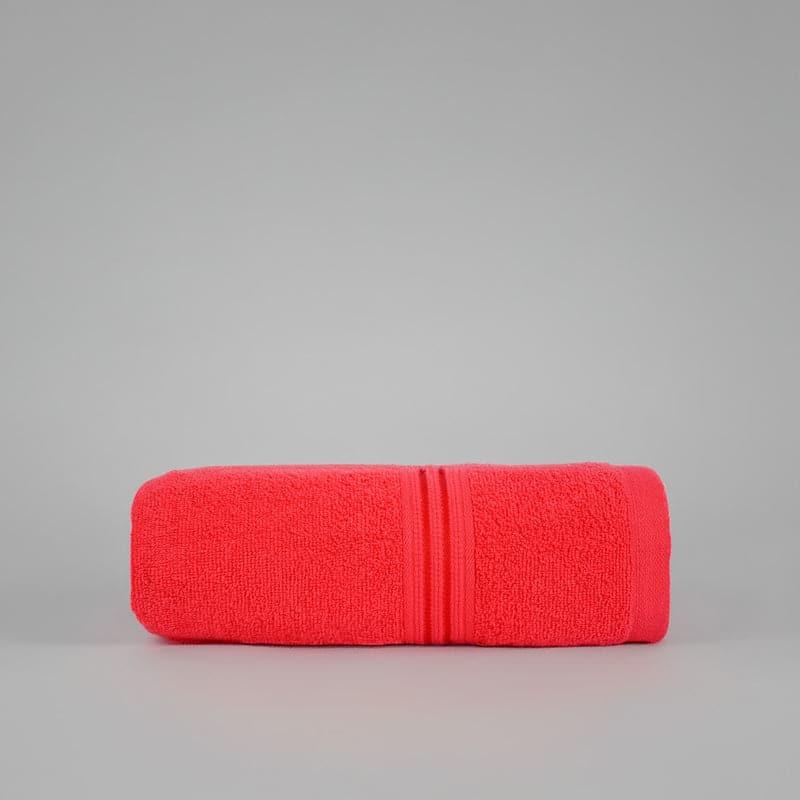 Buy Micro Cotton LuxeDry Solid Bath Towel - Red Bath Towels from Vaaree