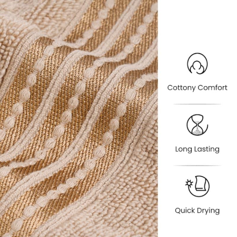 Buy Micro Cotton LuxeDry Soothe Bath Towel - Brown Bath Towels from Vaaree