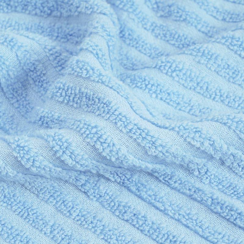 Buy Micro Cotton LuxeDry Striped Bath Towel - Blue Bath Towels from Vaaree