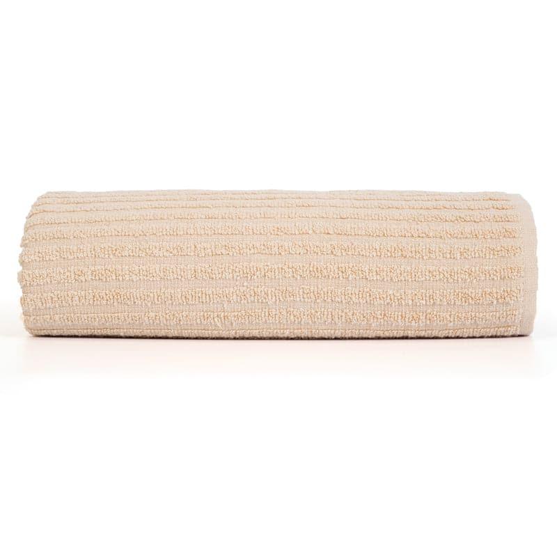 Buy Micro Cotton LuxeDry Striped Bath Towel - Brown Bath Towels from Vaaree