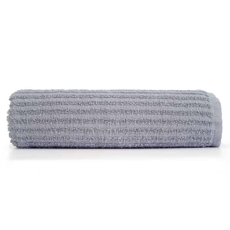 Buy Micro Cotton LuxeDry Striped Bath Towel - Grey Bath Towels from Vaaree