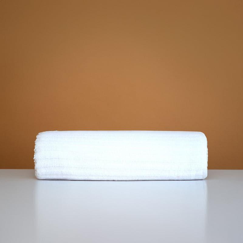 Buy Micro Cotton LuxeDry Striped Bath Towel - White Bath Towels from Vaaree