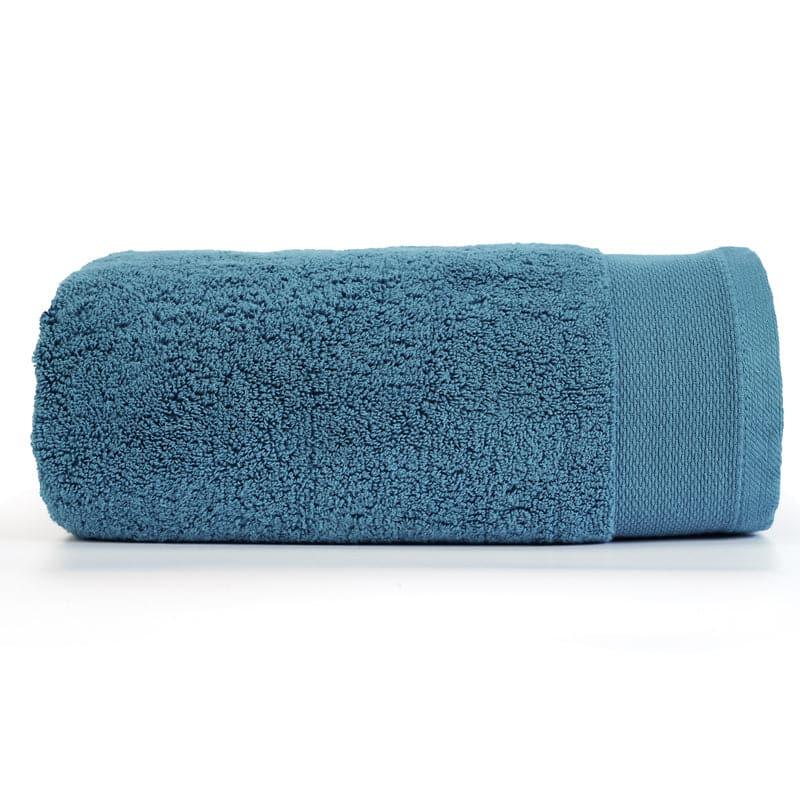 Buy Micro Cotton Soft Serenity Solid Bath Towel - Blue Bath Towels from Vaaree