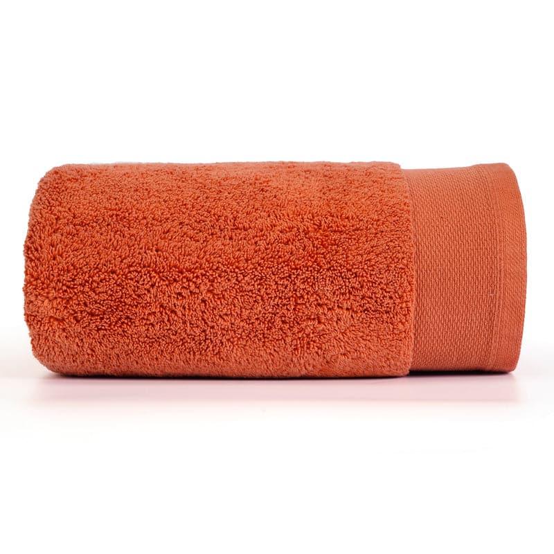 Buy Bath Towels - Micro Cotton Soft Serenity Solid Bath Towel - Orange at Vaaree online