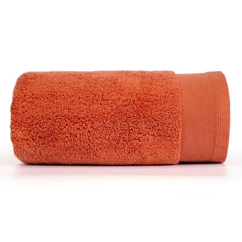 Buy Micro Cotton Soft Serenity Solid Bath Towel - Orange Bath Towels from Vaaree