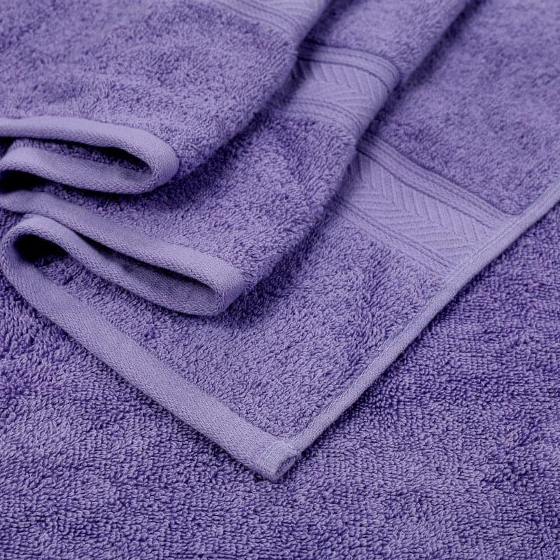 Buy Myst Bath Towel (Lavender) - Set Of Four Bath Towels from Vaaree