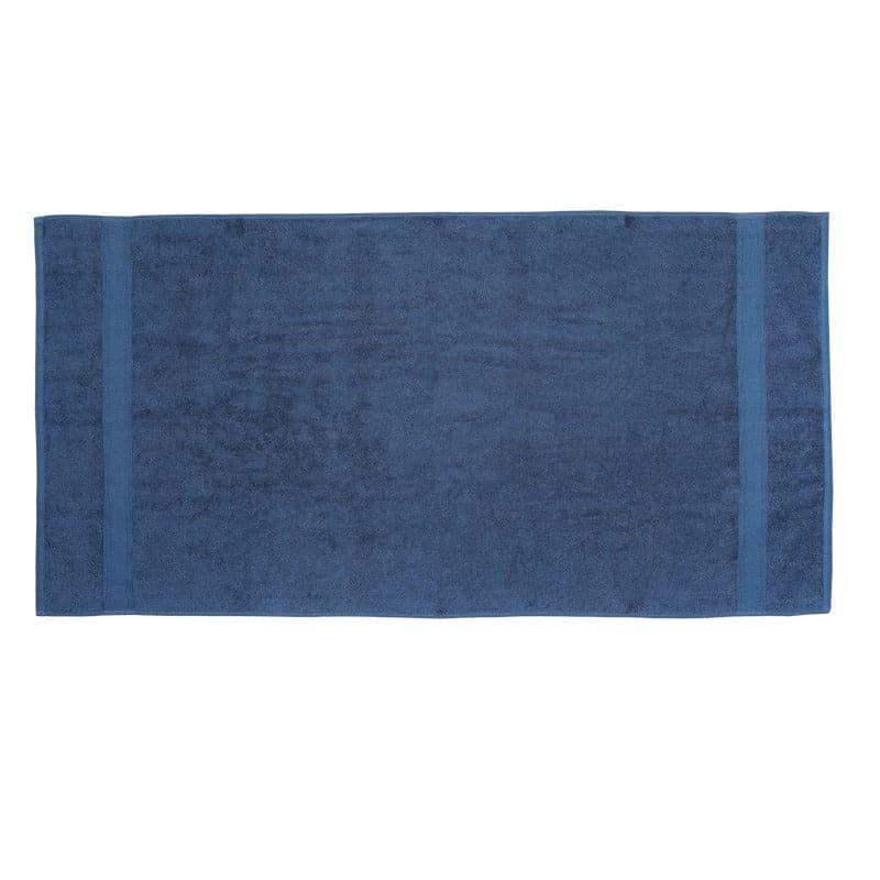 Buy Myst Bath Towel (Navy Blue) - Set Of Four Bath Towels from Vaaree