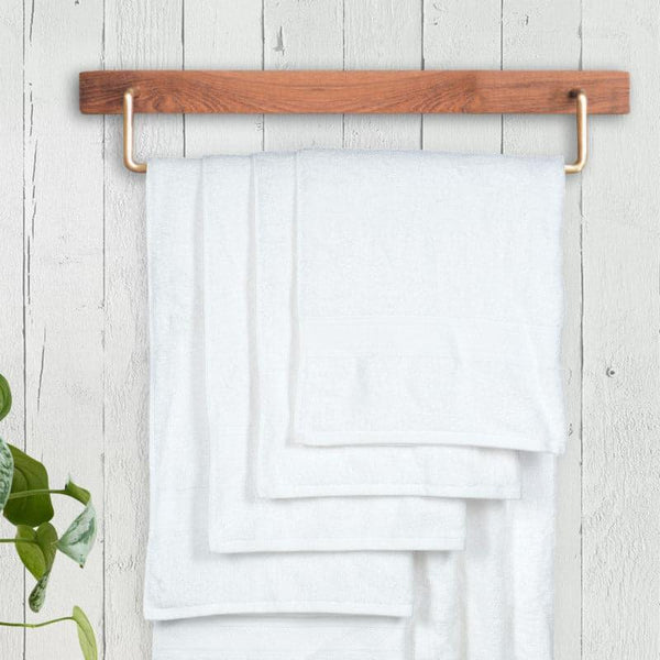 Buy Myst Bath Towel (White) - Set Of Four Bath Towels from Vaaree