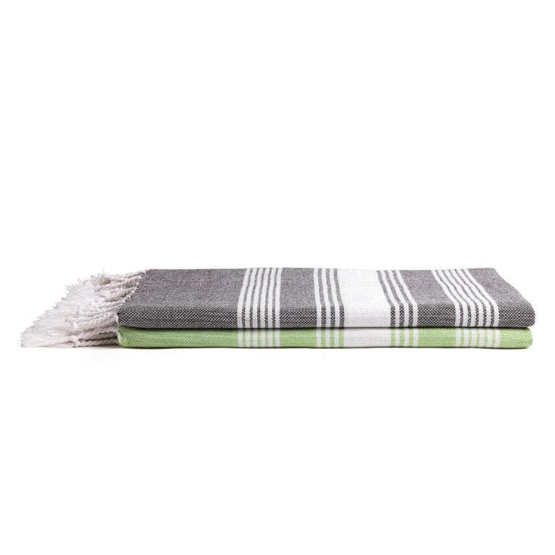 Buy Nazeera Bath Towel - Set Of Two Bath Towels from Vaaree