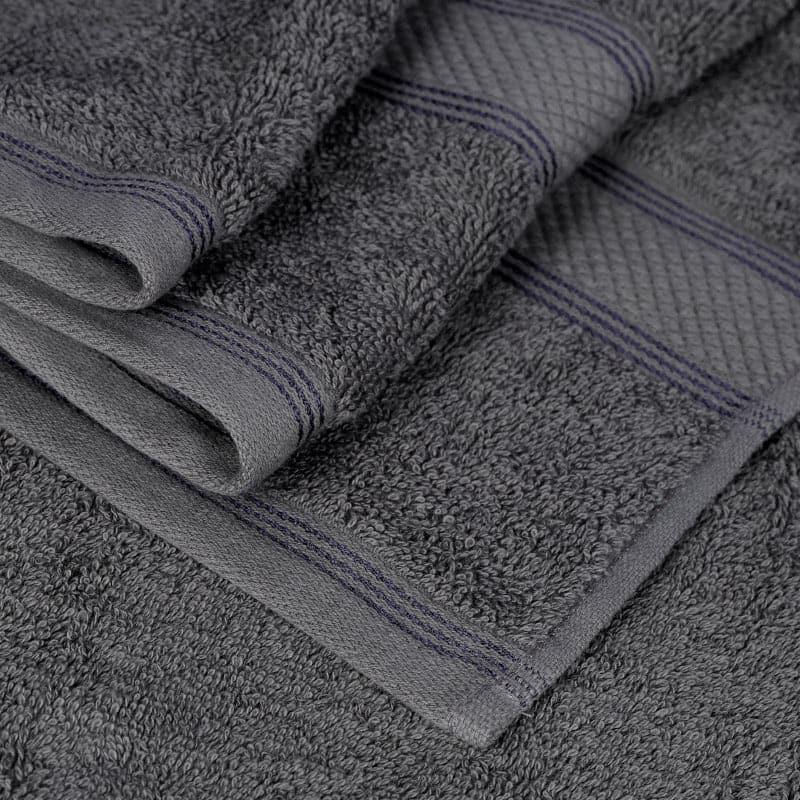 Buy Ozella Bath Towel - Charco; Bath Towels from Vaaree