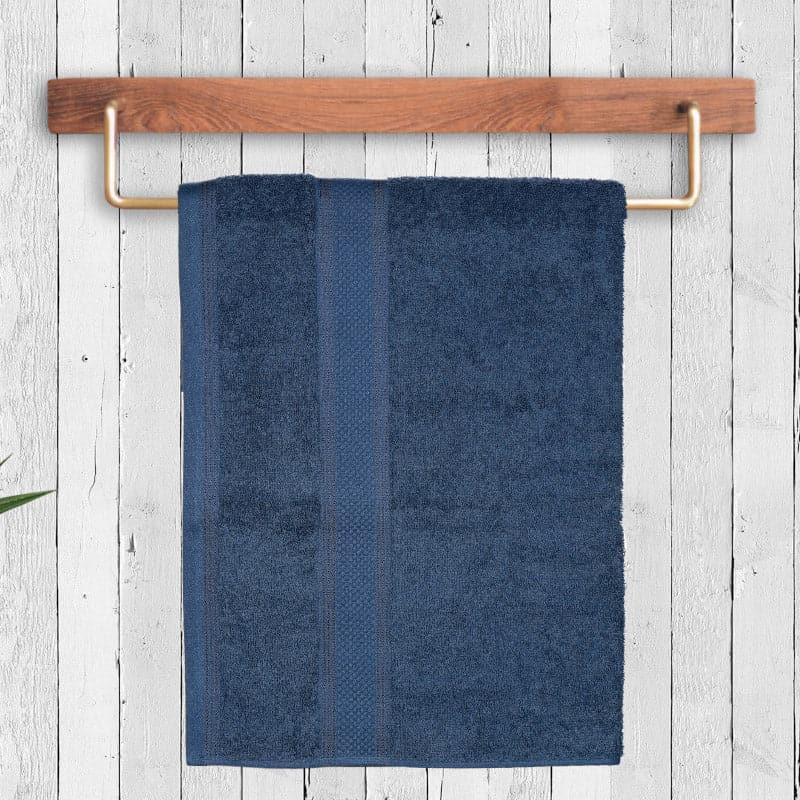 Buy Ozella Bath Towel - Cobalt Bath Towels from Vaaree