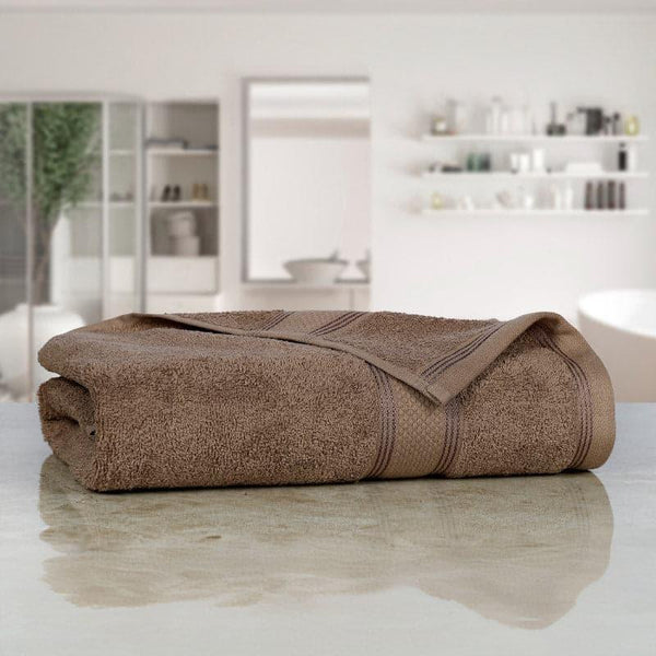 Buy Ozella Bath Towel - Coffee Bath Towels from Vaaree