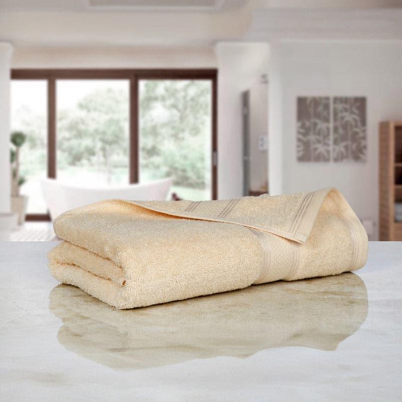 Buy Bath Towels - Ozella Bath Towel - Cream at Vaaree online