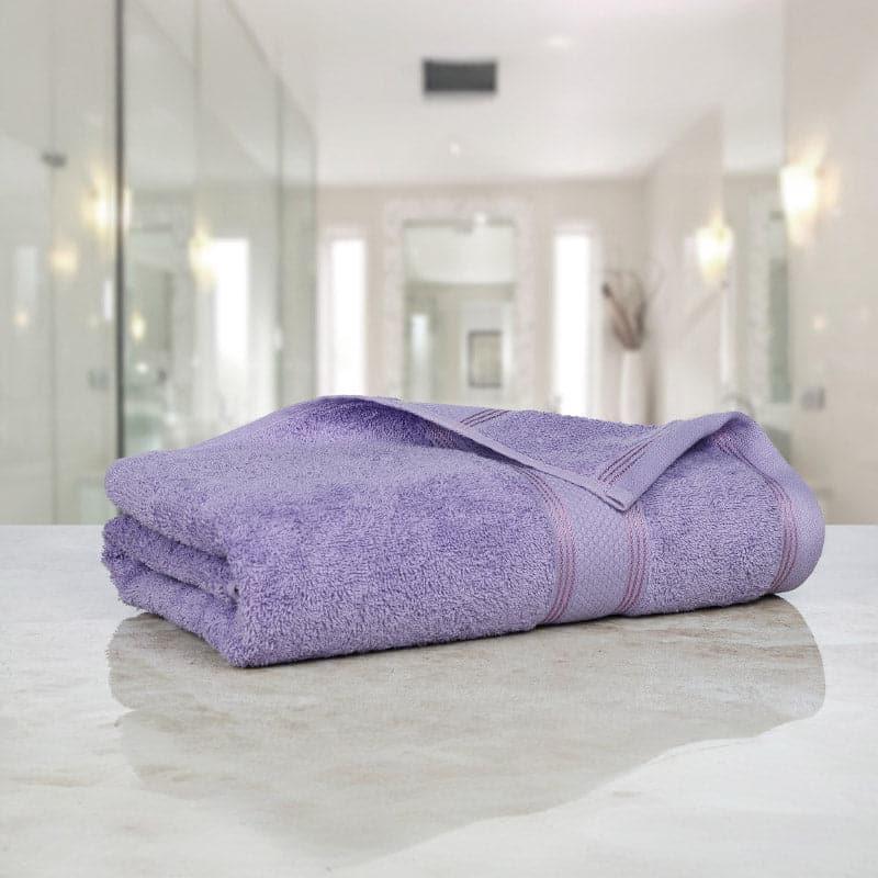 Buy Bath Towels - Ozella Bath Towel - Purple at Vaaree online