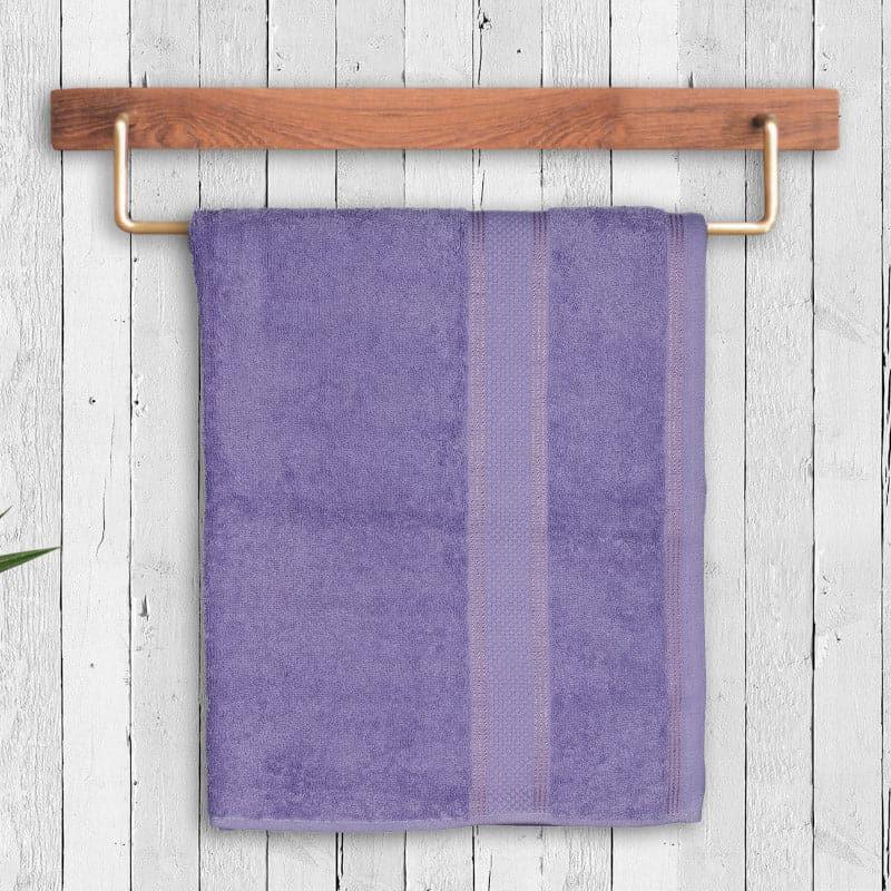 Buy Bath Towels - Ozella Bath Towel - Purple at Vaaree online
