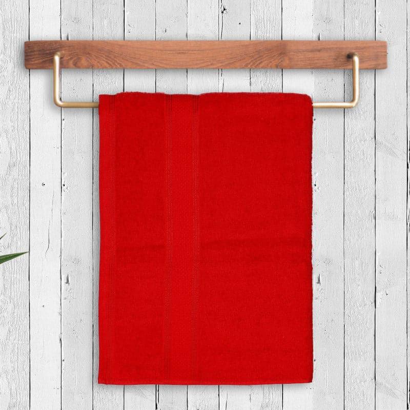 Buy Ozella Bath Towel - Red Bath Towels from Vaaree