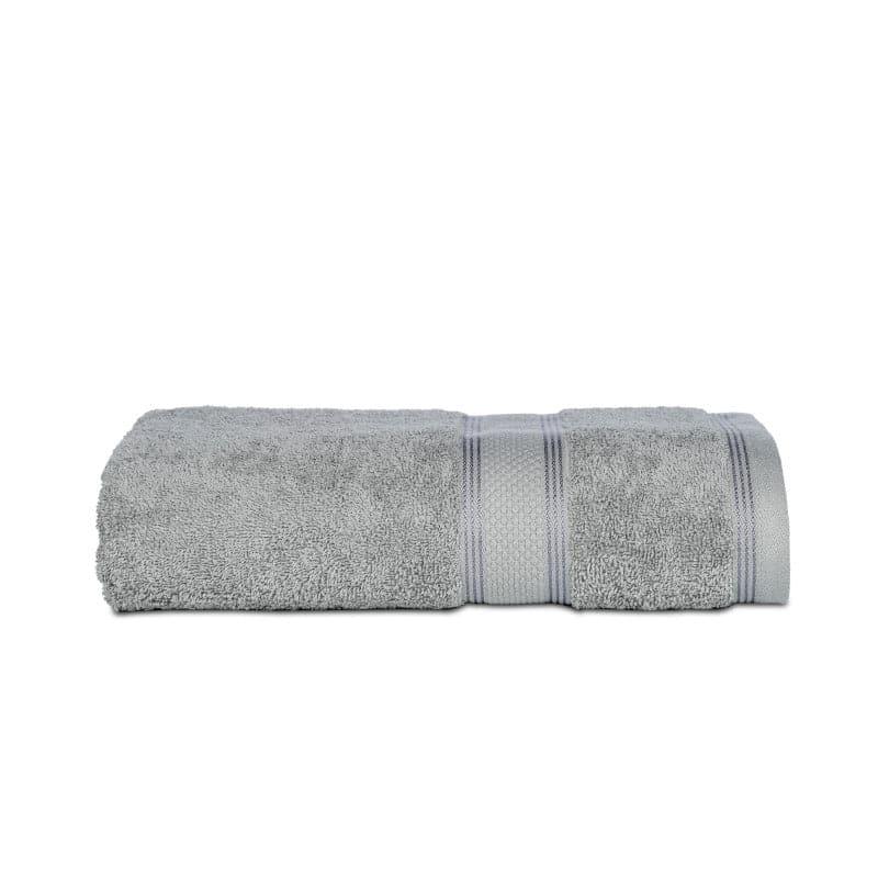 Buy Ozella Bath Towel - Silver Bath Towels from Vaaree