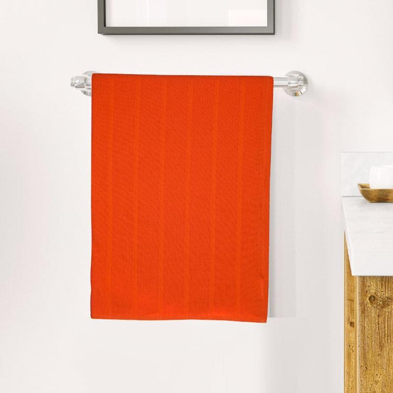 Buy Shower Mate Bath Towel - Orange Bath Towels from Vaaree