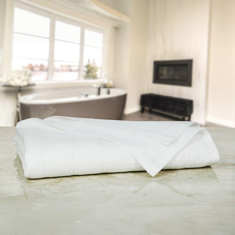 Buy Bath Towels - Shower Mate Bath Towel - White at Vaaree online