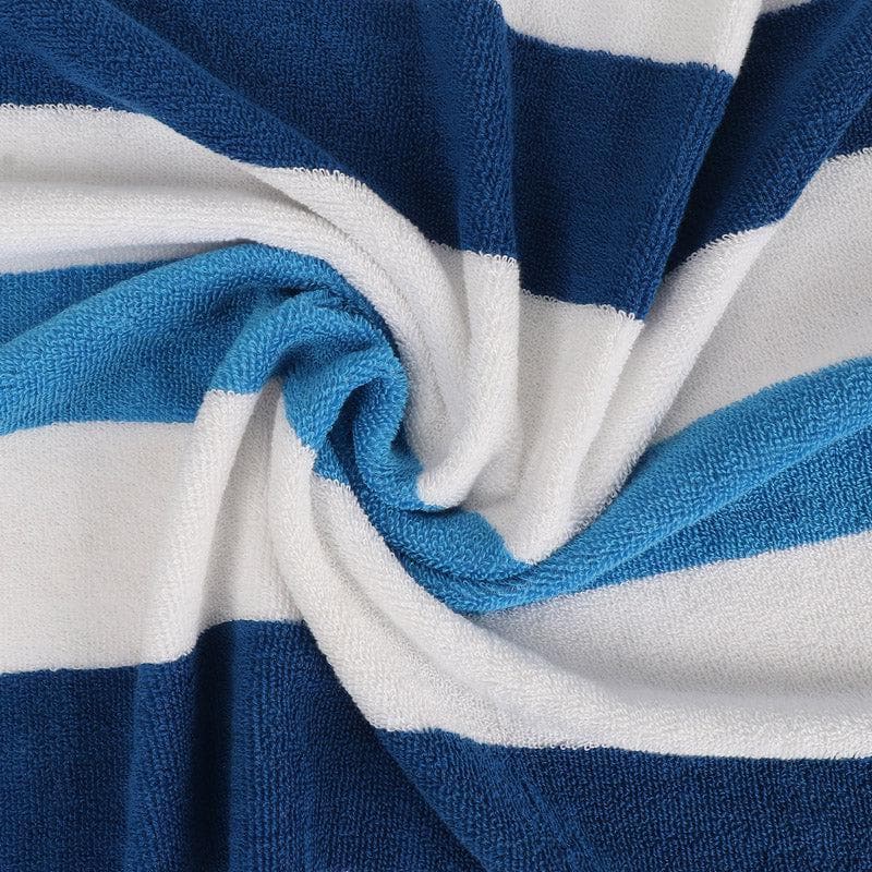 Buy Stripe Splash Bath Towel - Blue Bath Towels from Vaaree