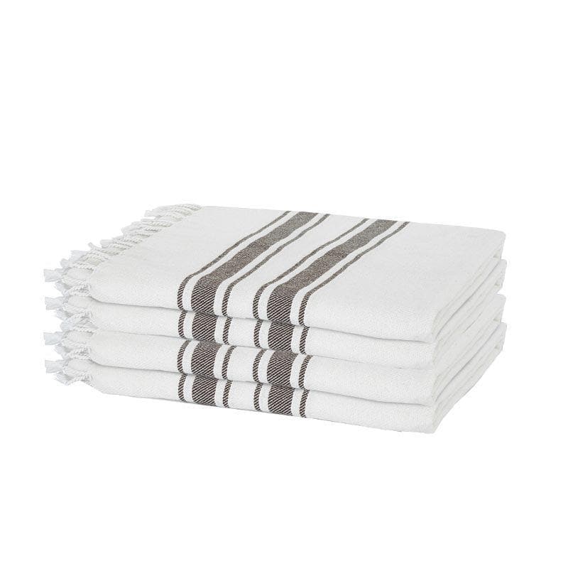 Buy Striped Fresh Breeze Bath Towel - Set Of Four Bath Towels from Vaaree