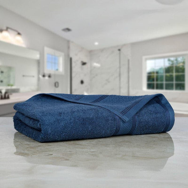 Buy Bath Towels - Ziggy Bath Towel - Blue at Vaaree online